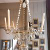 ELEGANTE SUSPENSION EN VERRE DE MURANO AMBRE CA.1880 – Image 3