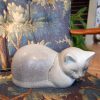 Le Chat MOSES - sculpture en grès par LISA LARSON ca.1989