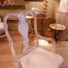 FAUTEUIL BAROQUE SUEDOIS PATINE BLANCHE CA,1800 – Image 4