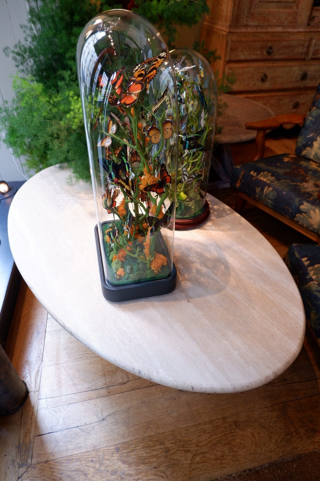 TABLE BASSE TRAVERTIN BY PHILLIPE DRAENERT CA.1970 - Image 2