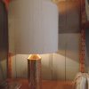 Paire de lampes en céramique incisée + or par BITOSSI pour BERGBOMS Ca.1960 – Image 4