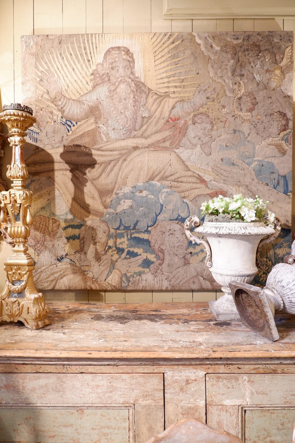 Grande tapisserie flamande XVIIIe – Image 2