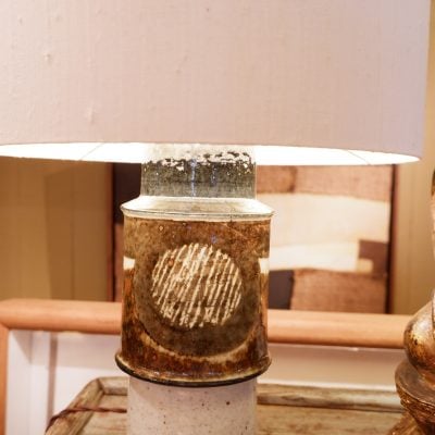 Paire de lampes en céramique signées Inger Persson pour Rorstrand - Suéde ca.1960 – Image 6
