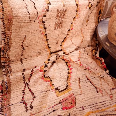 Tapis en laine berbere de l’Atlas Marocain