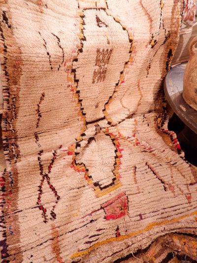 Tapis en laine berbere de l’Atlas Marocain