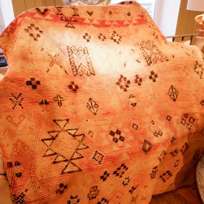 Tapis en laine berbere de l’Atlas Marocain