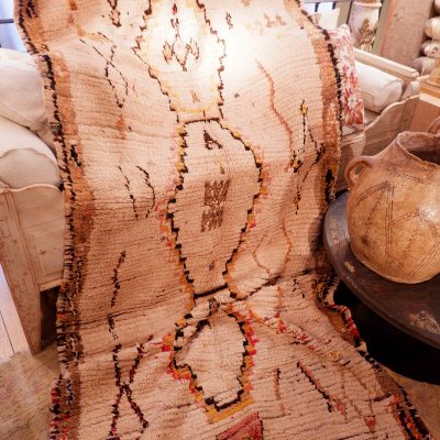 Tapis en laine berbere de l’Atlas Marocain