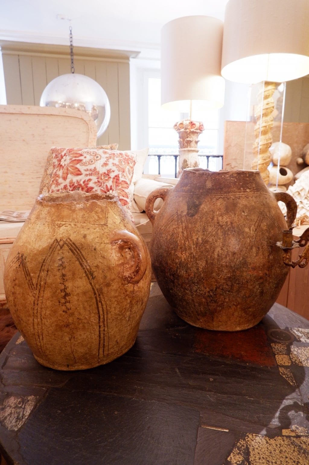 LARGE Baked Earthenware JARS FROM THE MOROCCAN RIFT XIXth CENTURY - Image 2