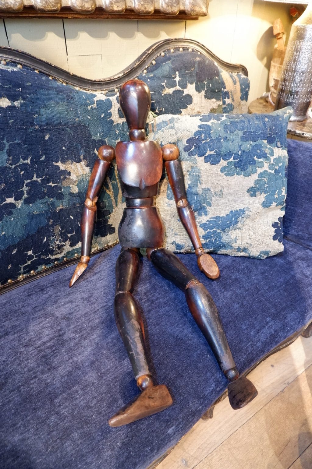 Grand mannequin d'artiste articulé XIXe