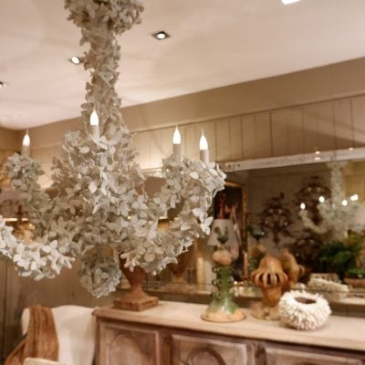 Chandelier "leaves" by Edouard Chevalier Nov 2019