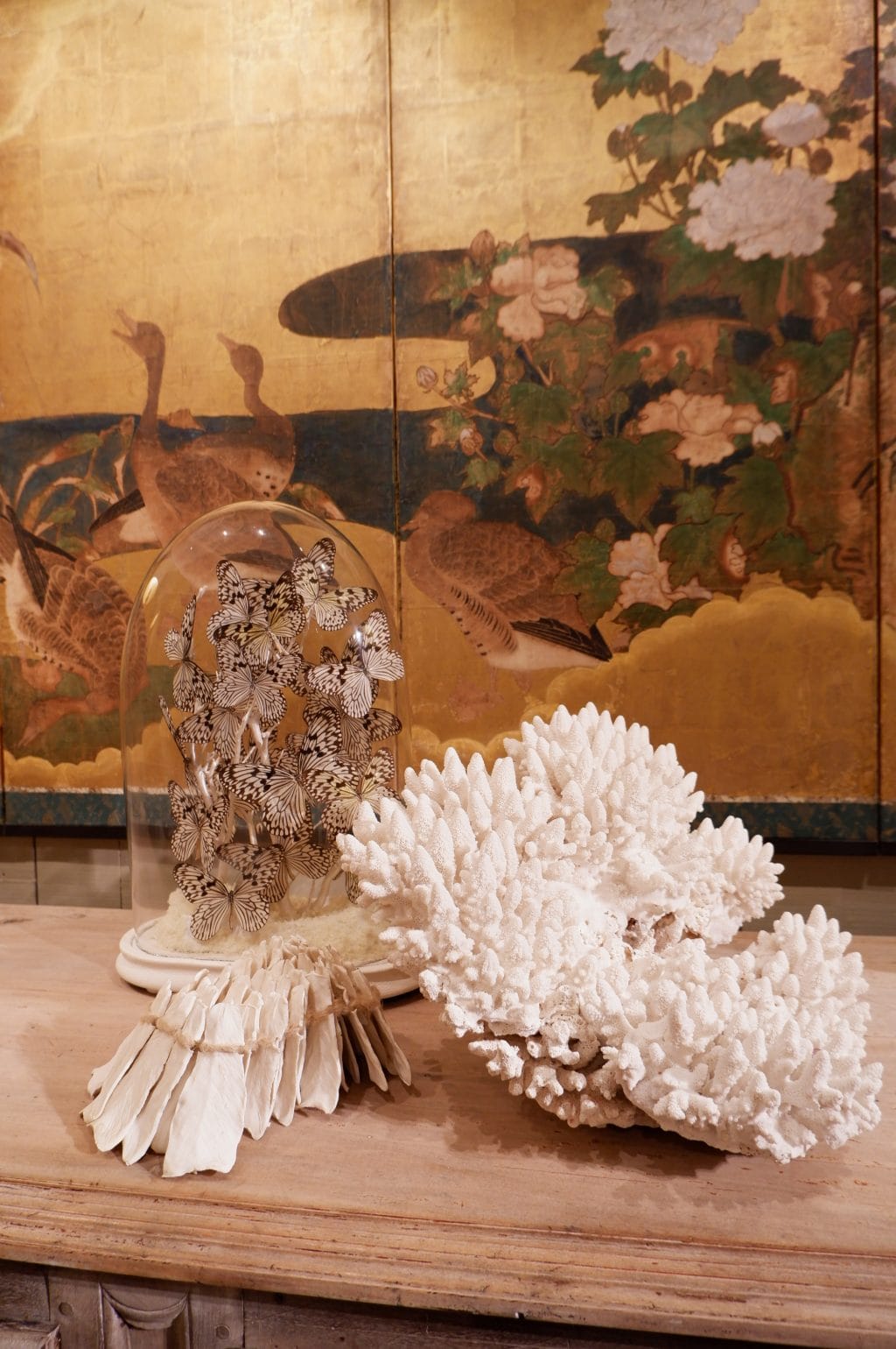 Grande pièce de corail blanc ancien ca.1900 – Image 2