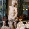 Sculpture d'un putto en terre cuite - allégorie de l'été ca.1800