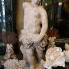 Sculpture d'un putto en terre cuite - allégorie de l'été ca.1800 – Image 6