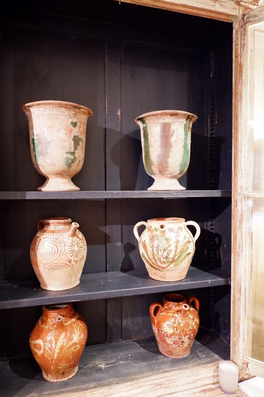 Rare paire de petits vases d'Anduze hauteur 35cm ca.1780 – Image 5