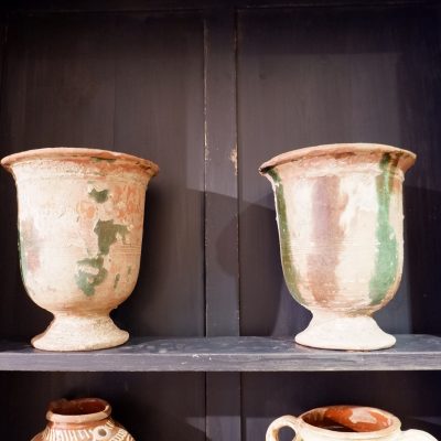 Rare paire de petits vases d'Anduze hauteur 35cm ca.1780 – Image 2