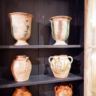 Rare paire de petits vases d'Anduze hauteur 35cm ca.1780 – Image 5