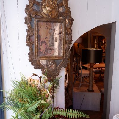 Miroir baroque en bois doré ca.1780