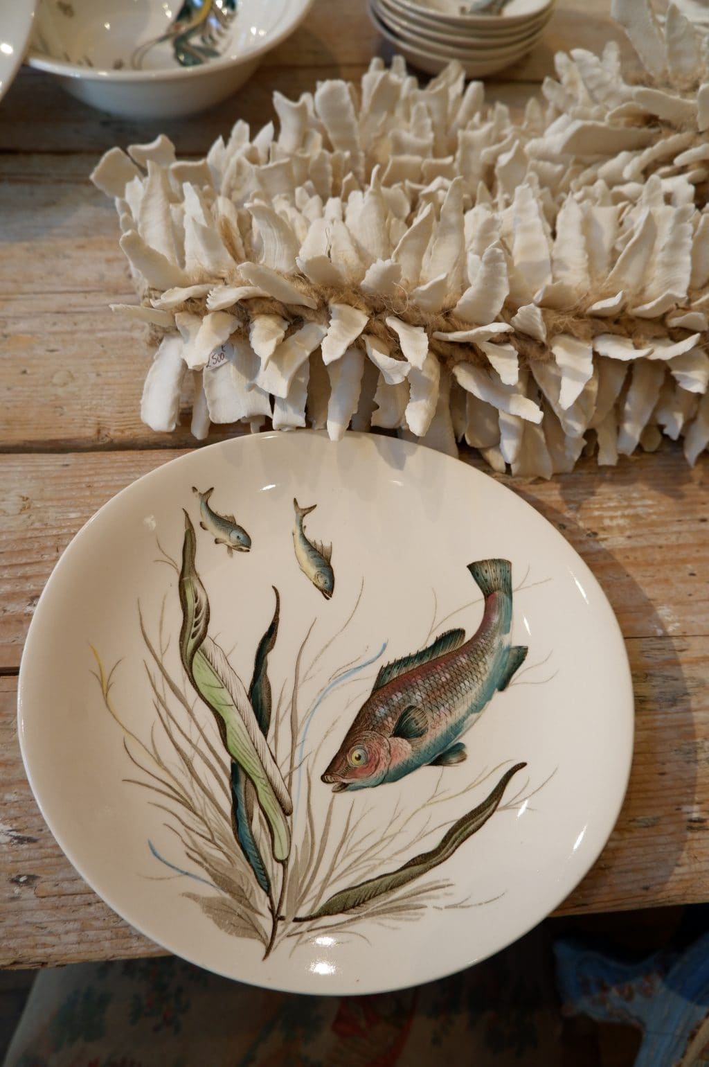 Porcelain fish service by Johnson Brothers ca.1950 - Image 10