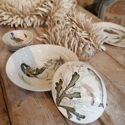 Service à poisson en porcelaine par Johnson Brothers ca.1950 – Image 4