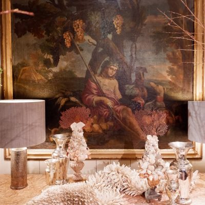 Grand tableau nature d'époque XVIIIE "Allégorie de la chasse" – Image 4