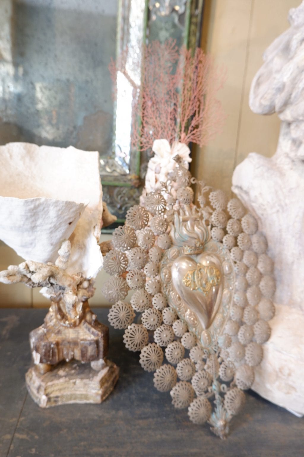 Large Italian Ex-Voto in openwork metal from the 19th century - Image 3