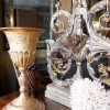 Grand calice en bois sculpté orné de feuille d'or -milieu XIXe – Image 3