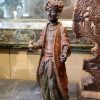 Sculpture de roi Mage en bois laqué polychrome - Venise début XVIIIE – Image 5