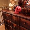 Grande commode serpentine en bois ciré époque XVIIIE – Image 2