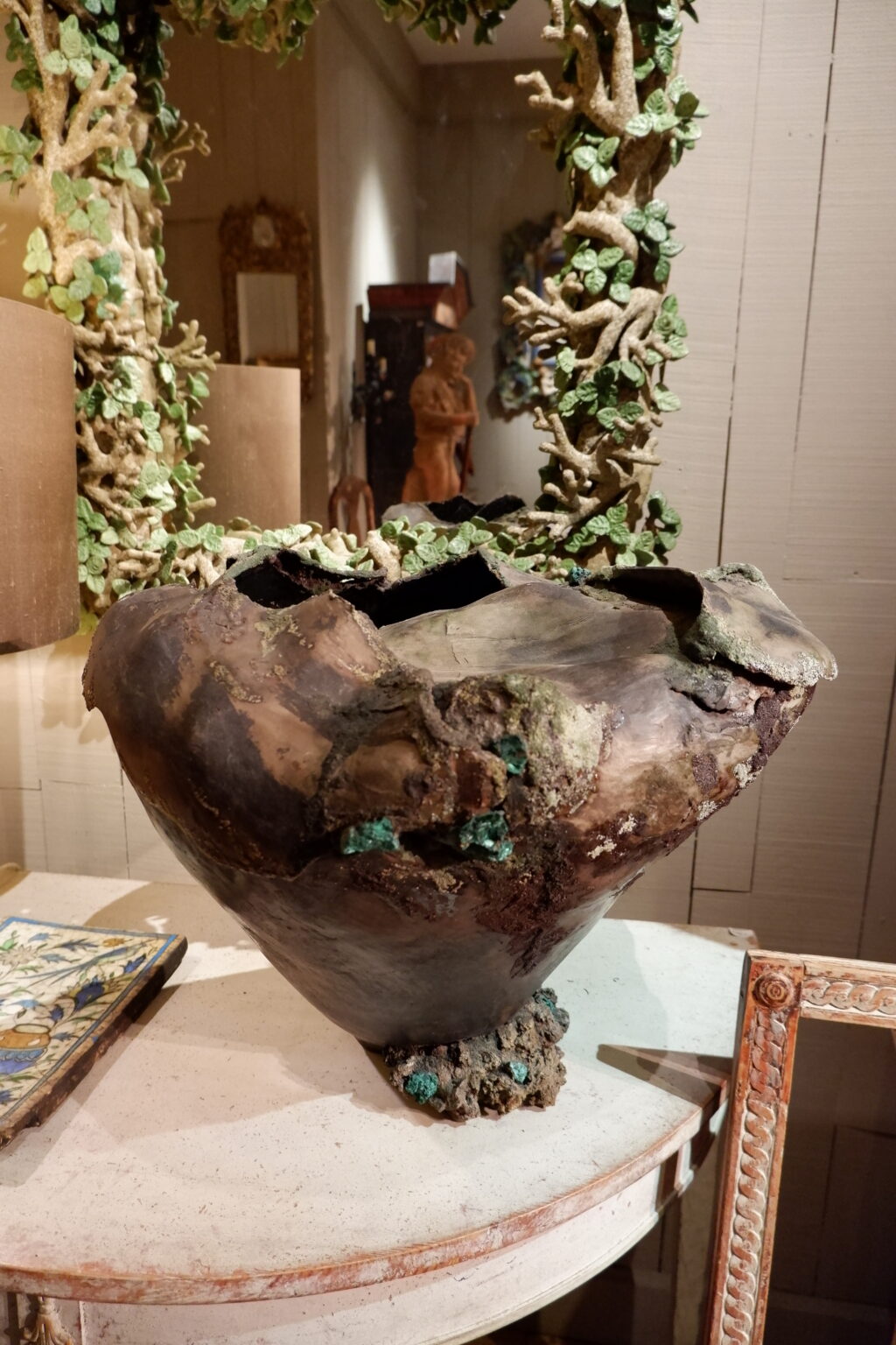 Grandes sculptures en faïence émaillée par Claire Fréchet en 2020 – Image 3