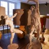 Collection de 2 écorchés en plâtre fin XIXe