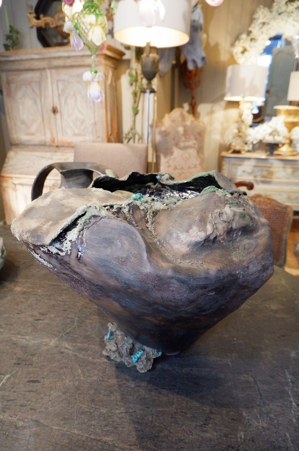 Grandes sculptures en faïence émaillée par Claire Fréchet en 2020 – Image 5