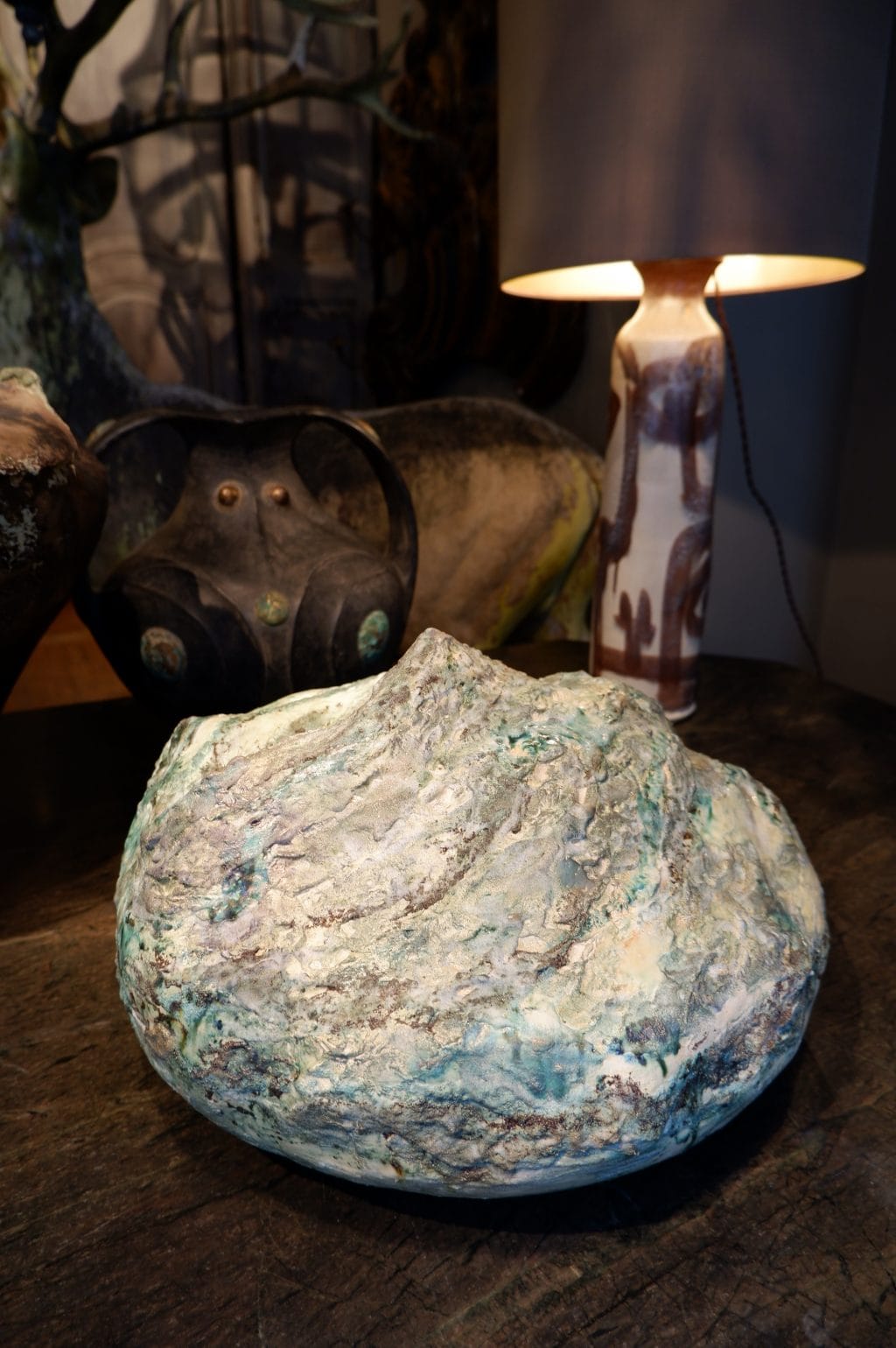 Grandes sculptures en faïence émaillée par Claire Fréchet en 2020 – Image 7
