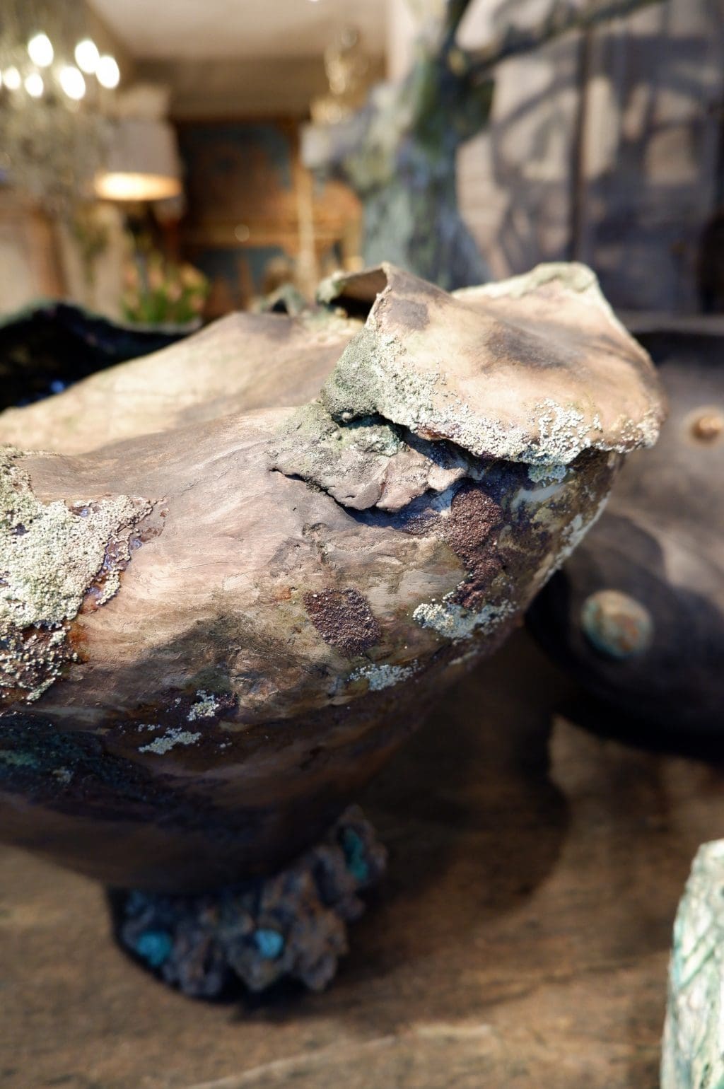 Grandes sculptures en faïence émaillée par Claire Fréchet en 2020 – Image 6