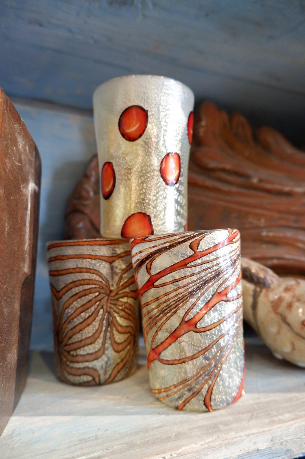 Murano glass beakers - unique pieces for the gallery - Image 5