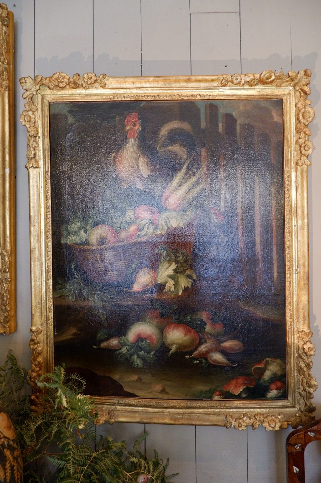 Pair of large Italian still lifes from the 18th century - Image 9