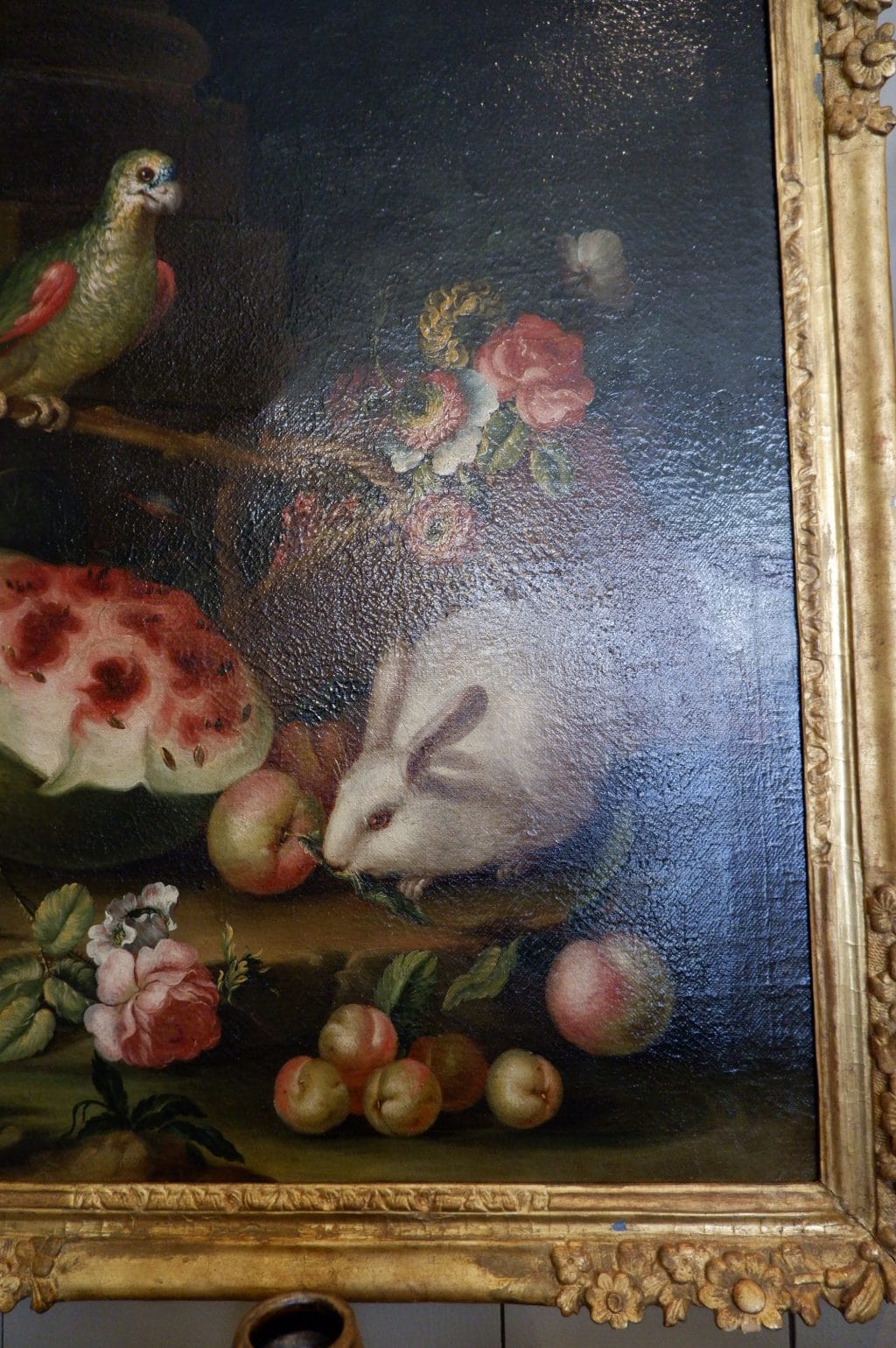 Pair of large Italian still lifes from the 18th century - Image 10