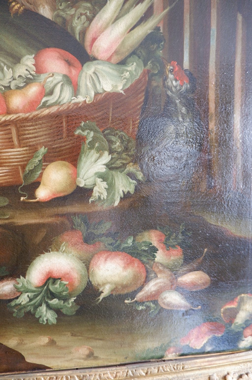 Pair of large Italian still lifes from the 18th century - Image 7