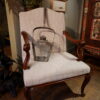 Paire de fauteuils Genois periode Louis XV recouverts de lainage