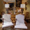 Paire de fauteuils Genois periode Louis XV recouverts de lainage – Image 13