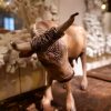 Taureau en terre cuite peinte - Naples XIXe – Image 5