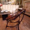 Fauteuil métal et cuir patiné par Francois Thevenin – Image 4