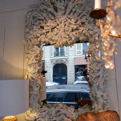 PM leaf mirror by Edouard Chevalier
