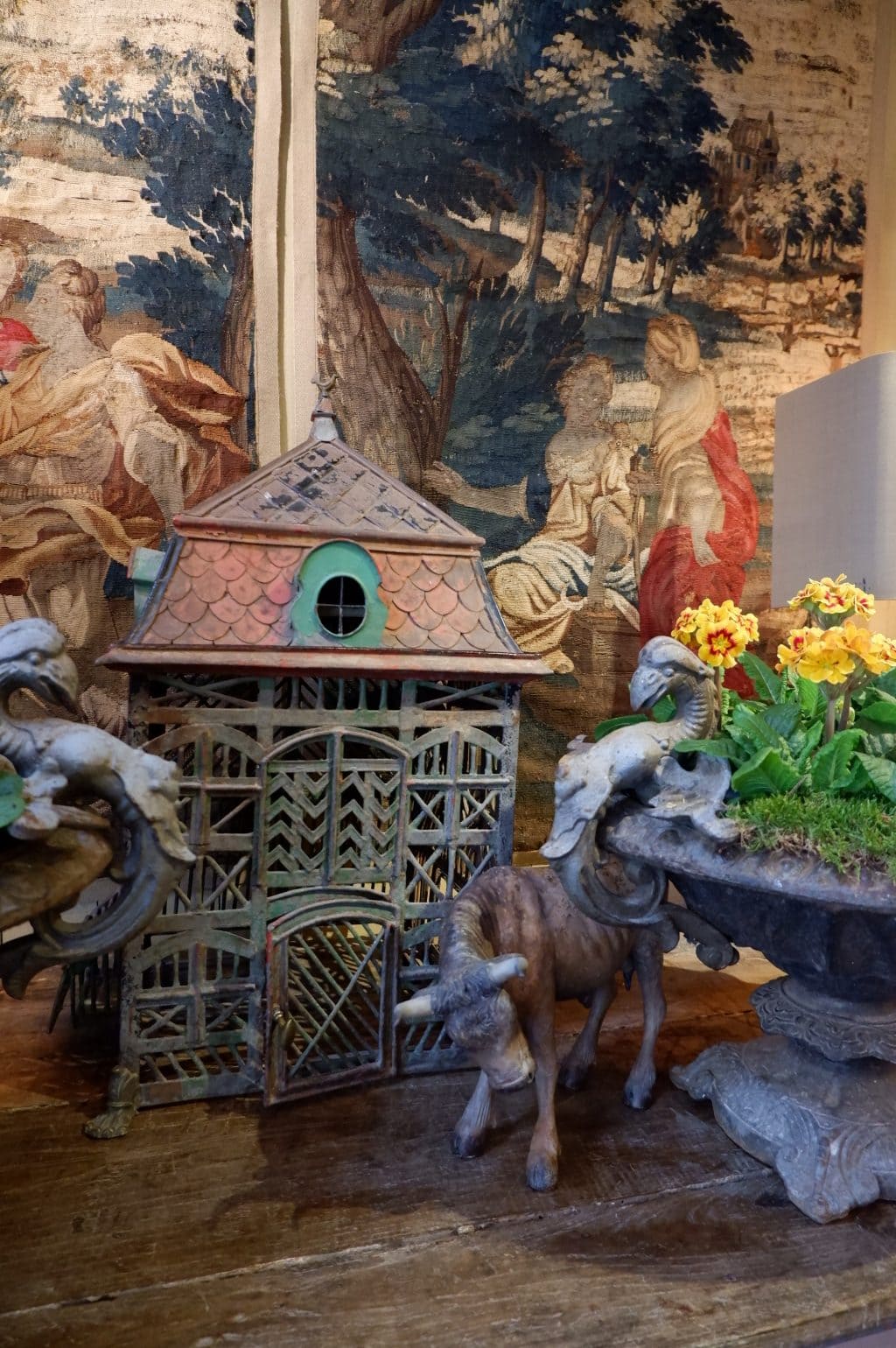 Taureau en terre cuite peinte - Naples XIXe – Image 4