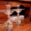 Paire de bougeoirs en verre de Murano ornés de dauphins - ca.1900 – Image 4