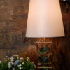 Lampe cage en laiton doré & verre par RG RIDA – Image 12