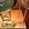 Lampe cage en laiton doré & verre par RG RIDA – Image 9