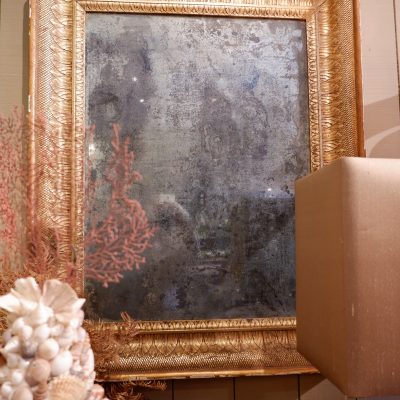 PAIRE DE MIROIRS BOIS DORE ITALIENS CA.1880