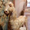 Cheval en bois sculpté et peint ca.1880 – Image 6