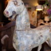 Cheval en bois sculpté et peint ca.1880 – Image 2