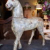 Cheval en bois sculpté et peint ca.1880